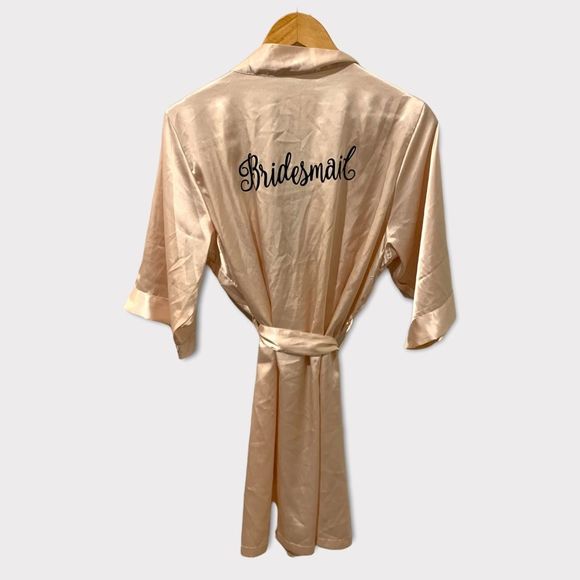 Bridesmaid Robe Rose Pink - Picture 6 of 6